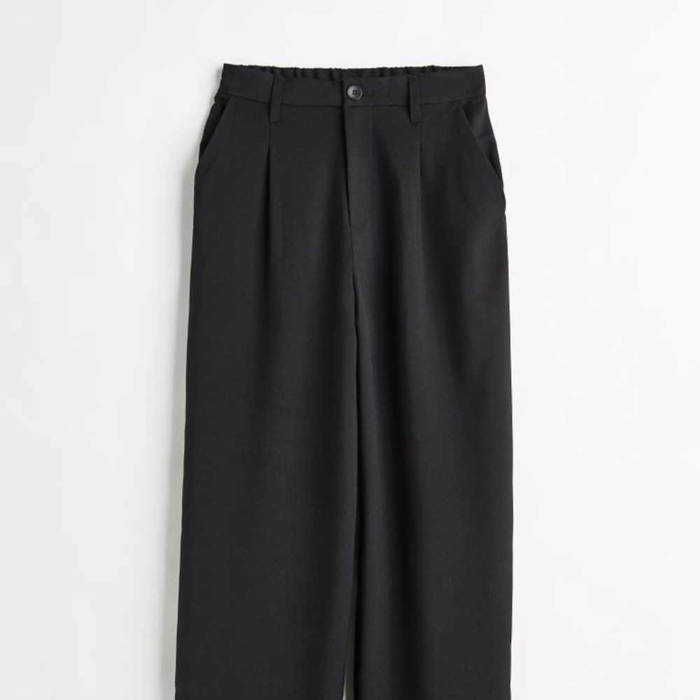 High Waisted Wide Leg Dress Pants